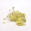 Agrafki Klasyczne Złote 19mm #000 BRASS a_1728szt