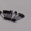 Agrafki Klasyczne Czarne 28mm #0 BLACK_2 a_864szt