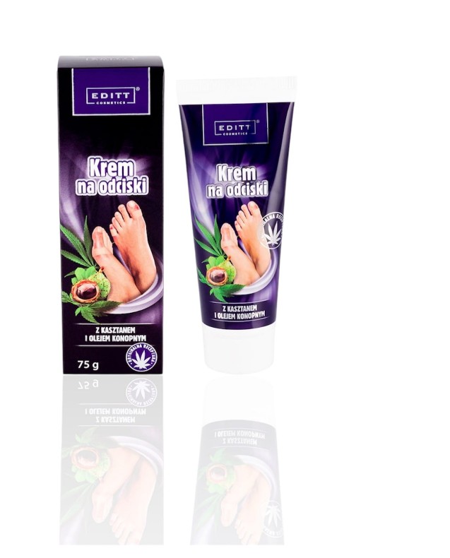 Krem na Odciski z Kasztanem i Olejem Konopnym - obrazek 2