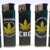 Zapalniczka Wielorazowa Piezoelektryczna  Marihuana CBD 5szt