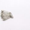 Agrafki Klasyczne Srebrne 38mm #2 NICKEL_2 a_864szt
