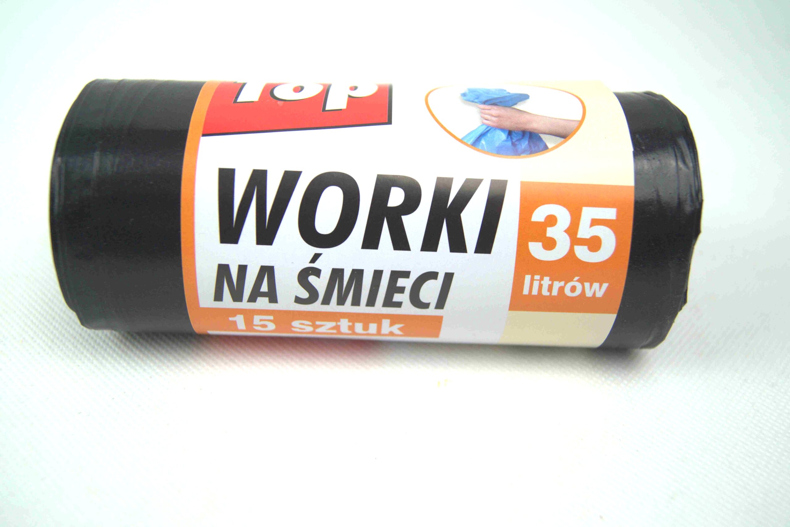 Worki na Śmieci 35l Opakowania 15szt 50x60cm SuperTop oryginalne, nie podrabiane!!
