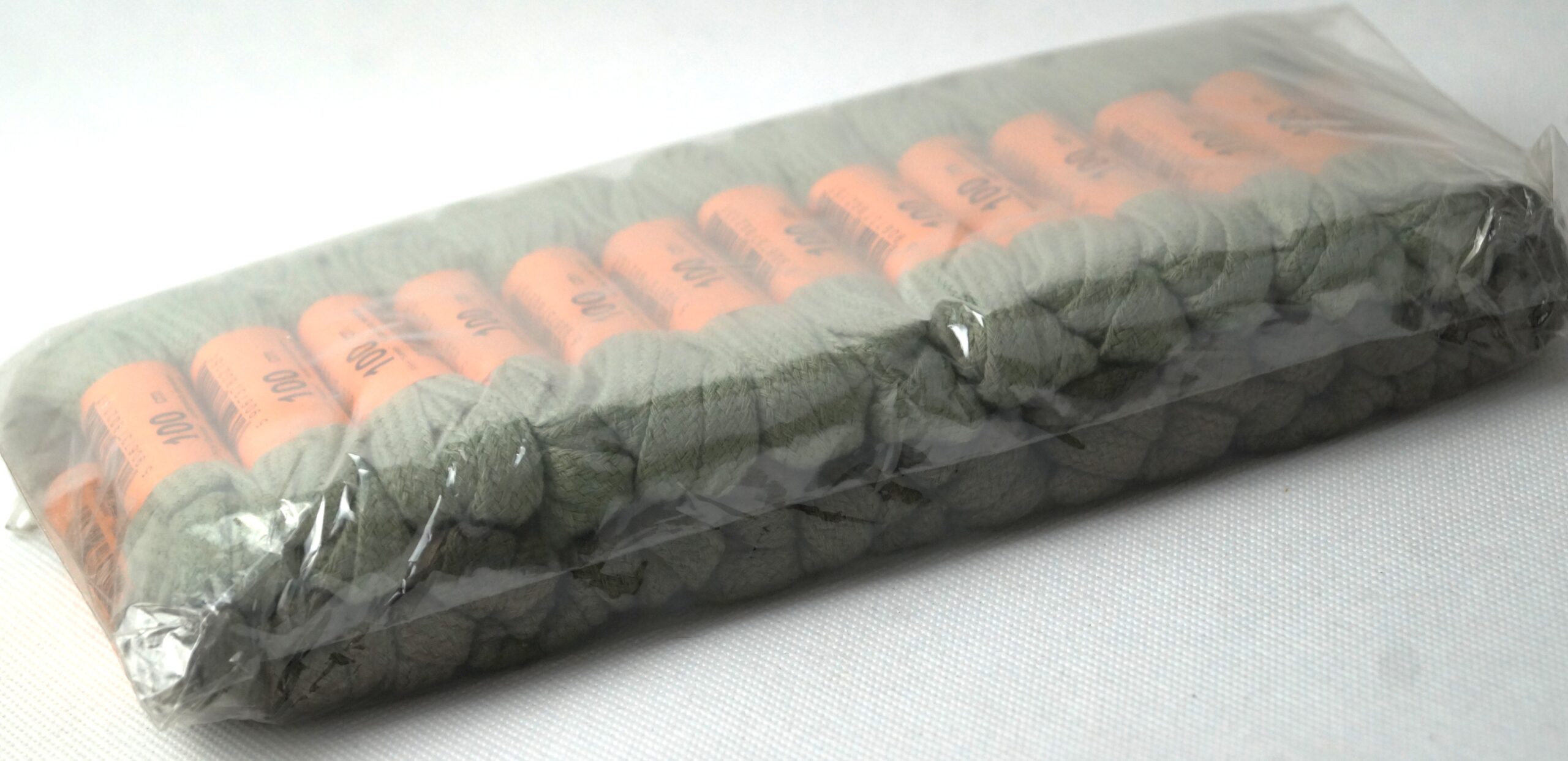 Sznurowadła Bawełniane MIX Zielone 100cm 25szt - obrazek 4