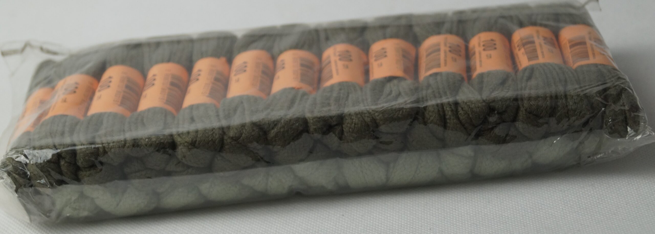 Sznurowadła Bawełniane MIX Zielone 100cm 25szt - obrazek 3