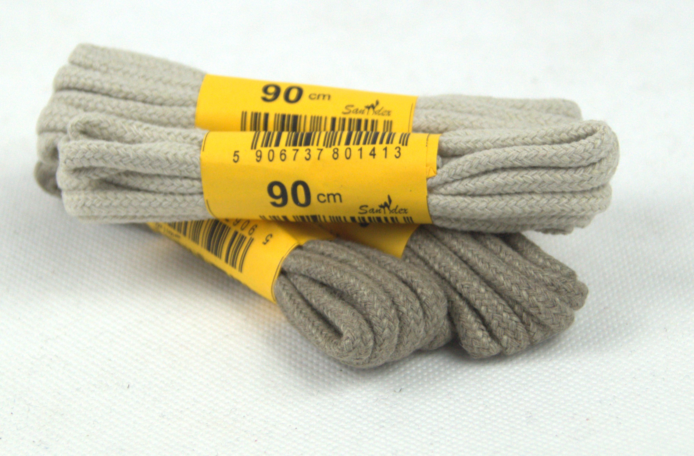 Sznurowadła Bawełniane MIX Szare 90cm 25kompletów po 2szt!!