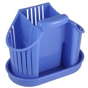 Ociekacz 3-Komorowy na Sztućce Plastikowy Koszyk